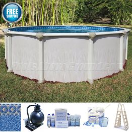 18' Round 52" Deep Montego Pool Package